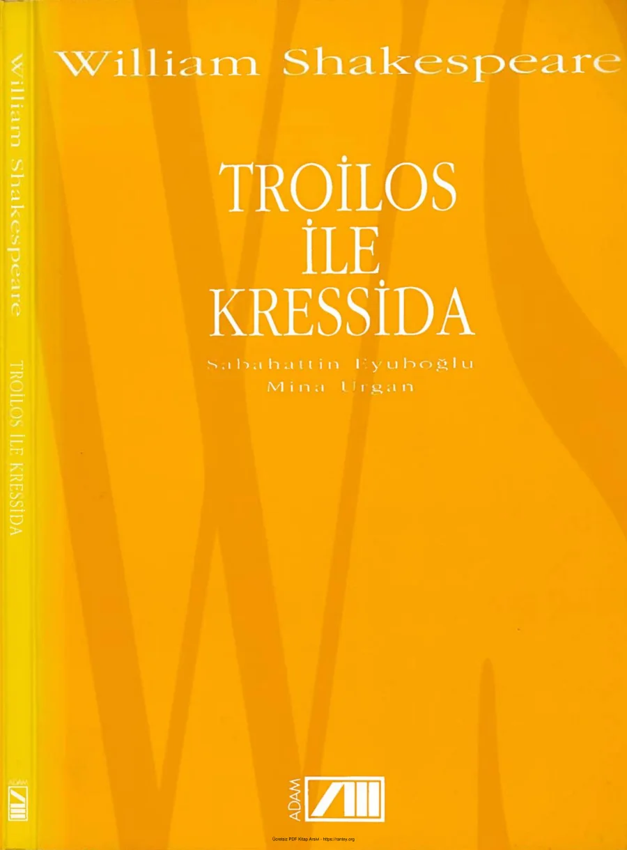 Troilos ile Kressida kapak görseli