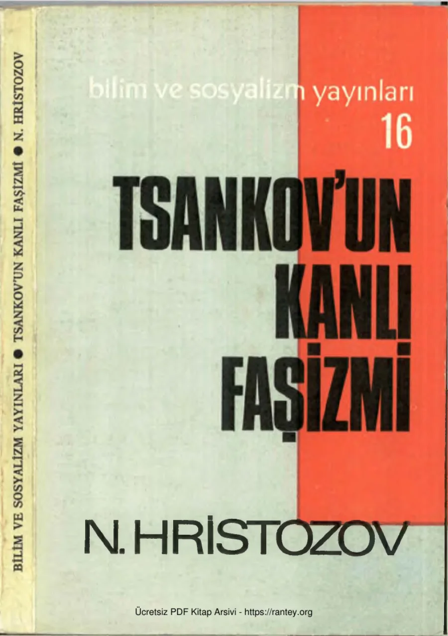 Tsankov'un Kanlı Faşizmi kapak görseli