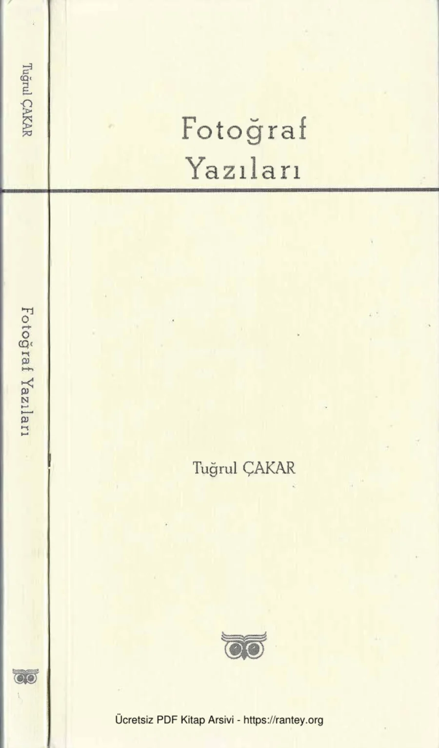 Tuğrul Çakar Fotoğraf Yazıları kapak görseli