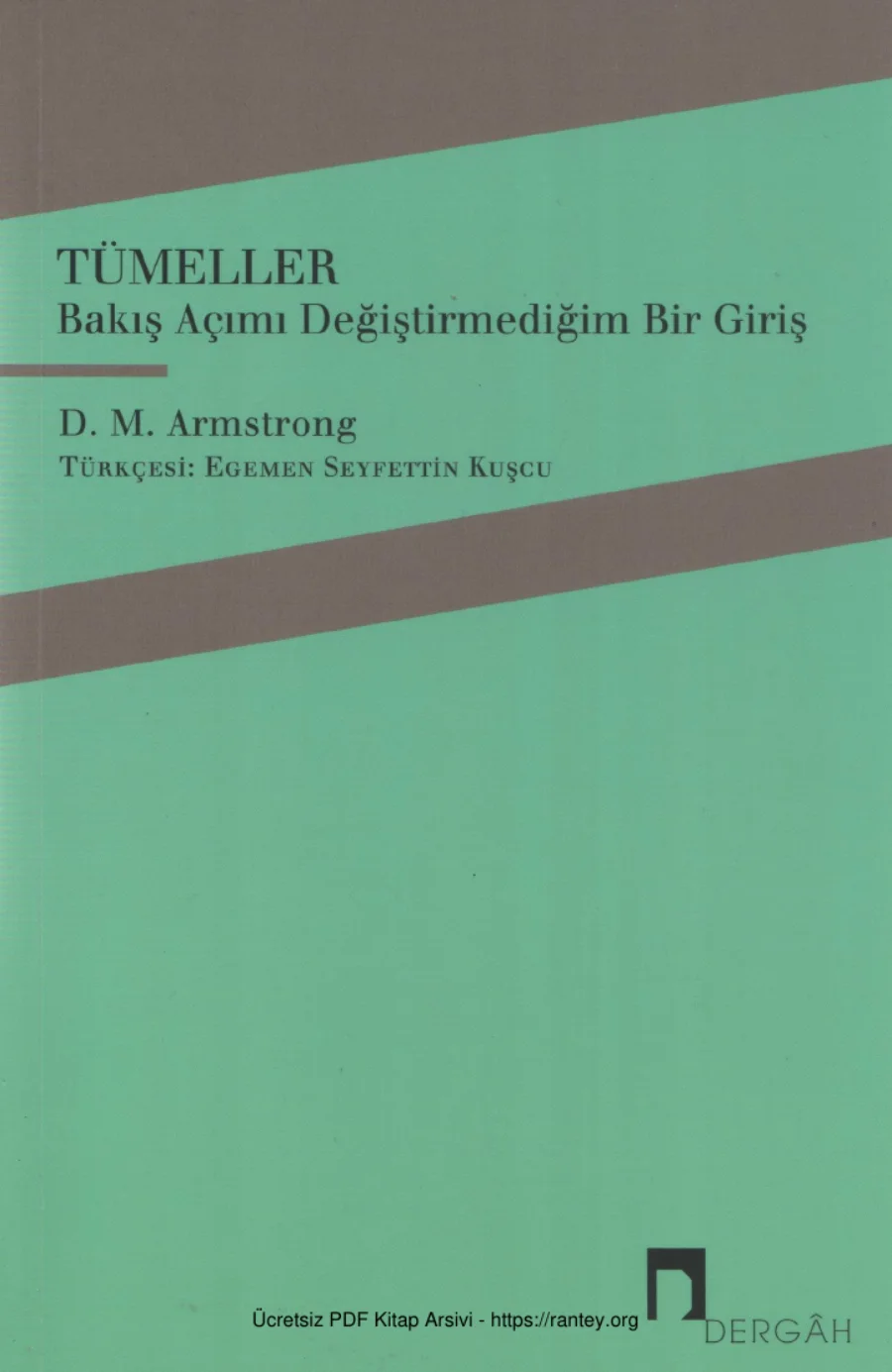 Tümeller Dergah Yayınları kapak görseli