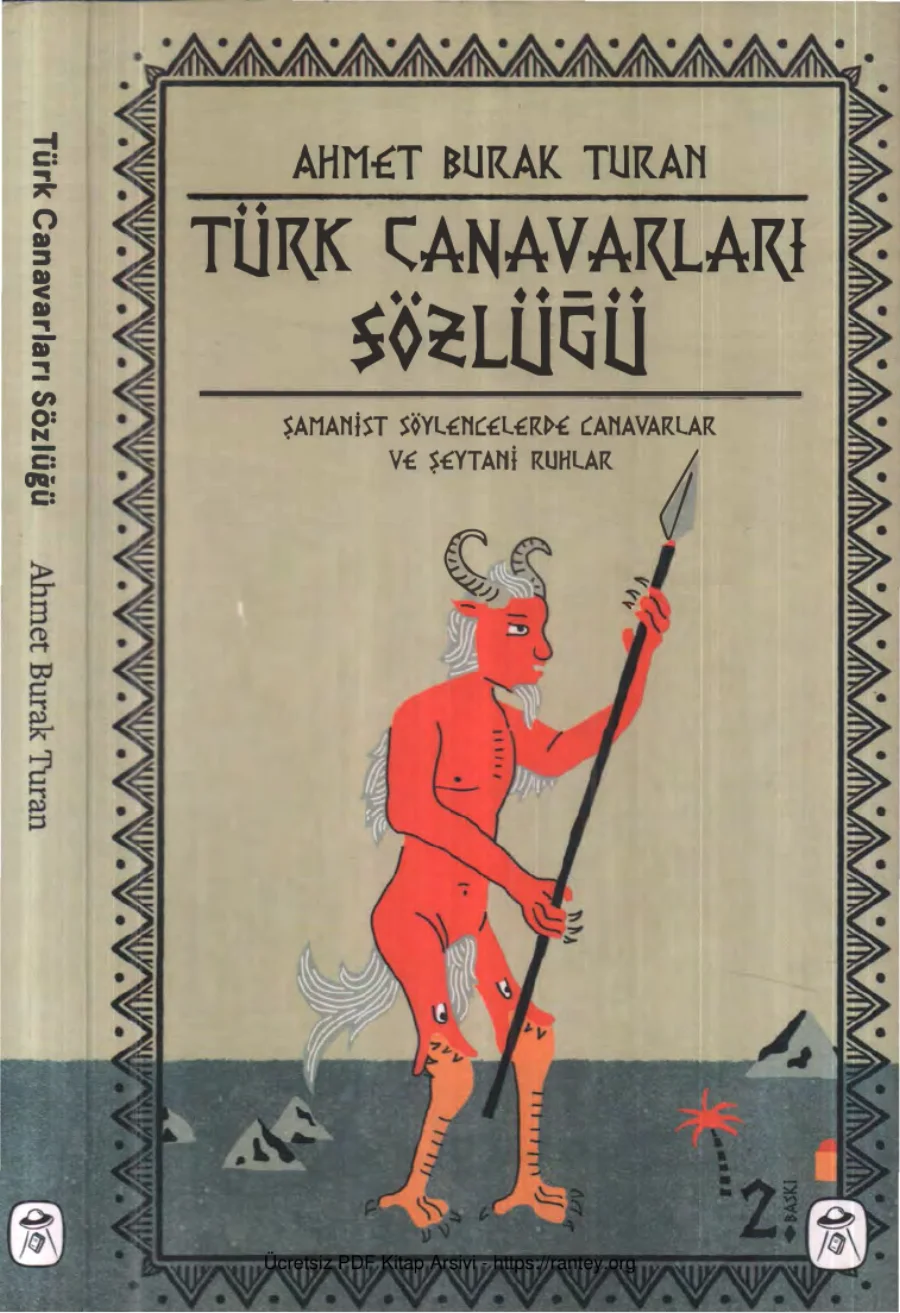 Turan Türk Canavarları Sözlüğü Gerekli Kitaplar Yayınları kapak görseli