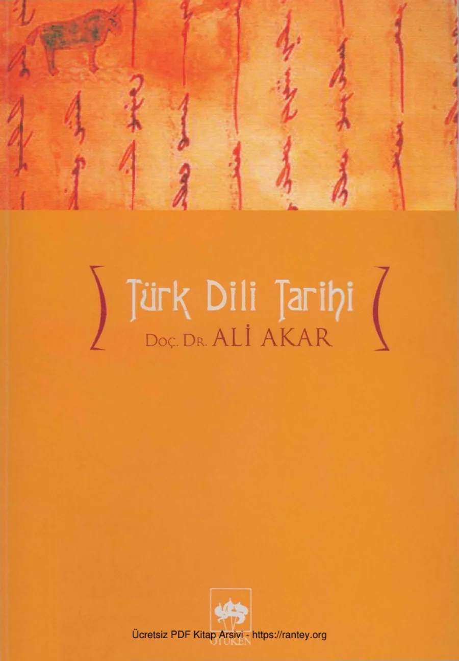Türk Dili Tarihi kapak görseli
