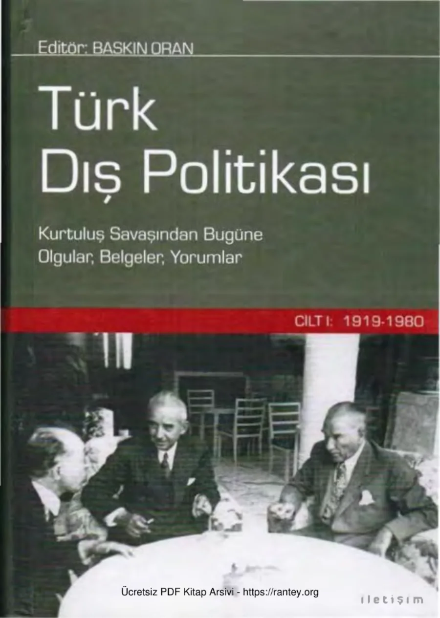 Türk Dış Politikası Cilt 1 kapak görseli