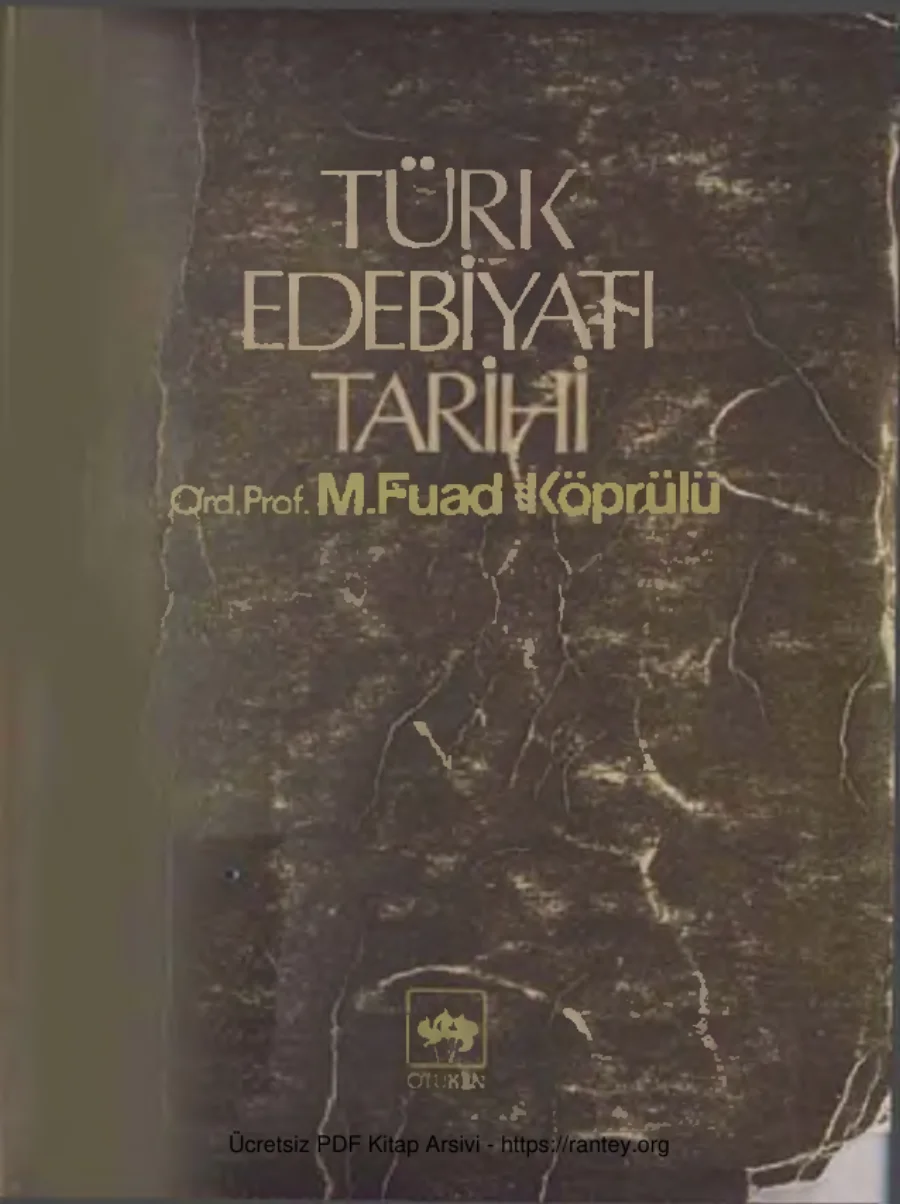 Türk Edebiyatı Tarihi kapak görseli