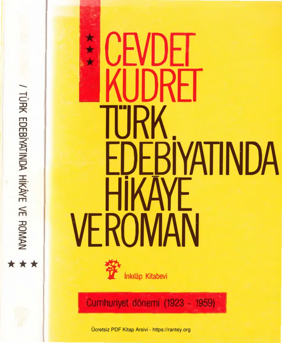 Türk Edebiyatında Hikaye ve Roman 1923 1959 Cilt 3 İnkilap Yayınları kapak görseli