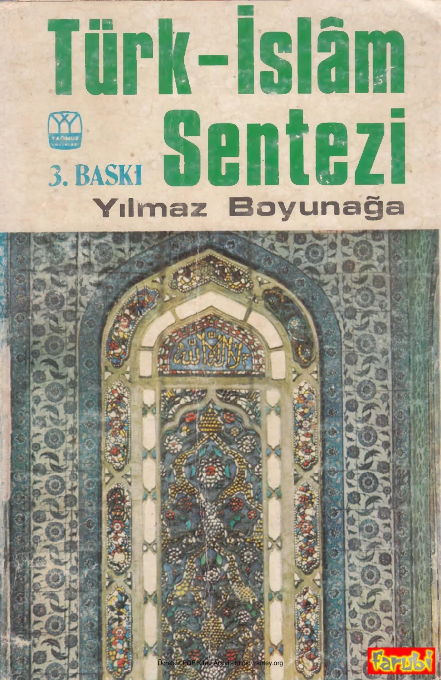 Türk İslam Sentezi Yağmur Yayınları kapak görseli