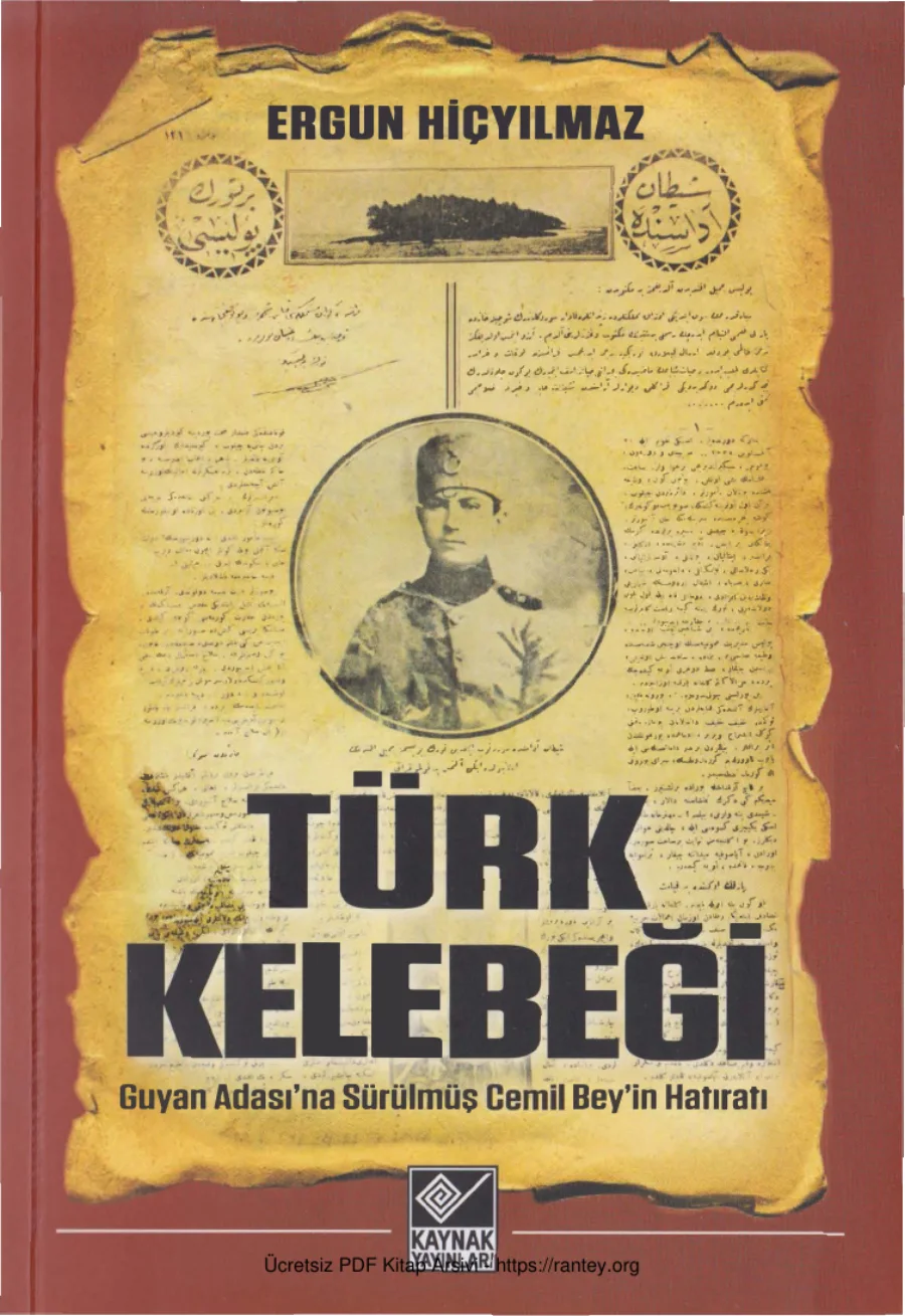 Türk Kelebeği Guyan Adasına Sürülmüş Cemil Beyin Hatıratı kapak görseli