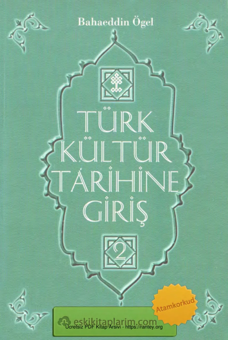 Türk Kültür Tarihine Giriş Cilt 2 kapak görseli