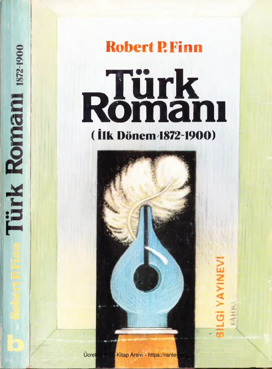Türk Romanı: İlk Dönem 1872-1900 kapak görseli