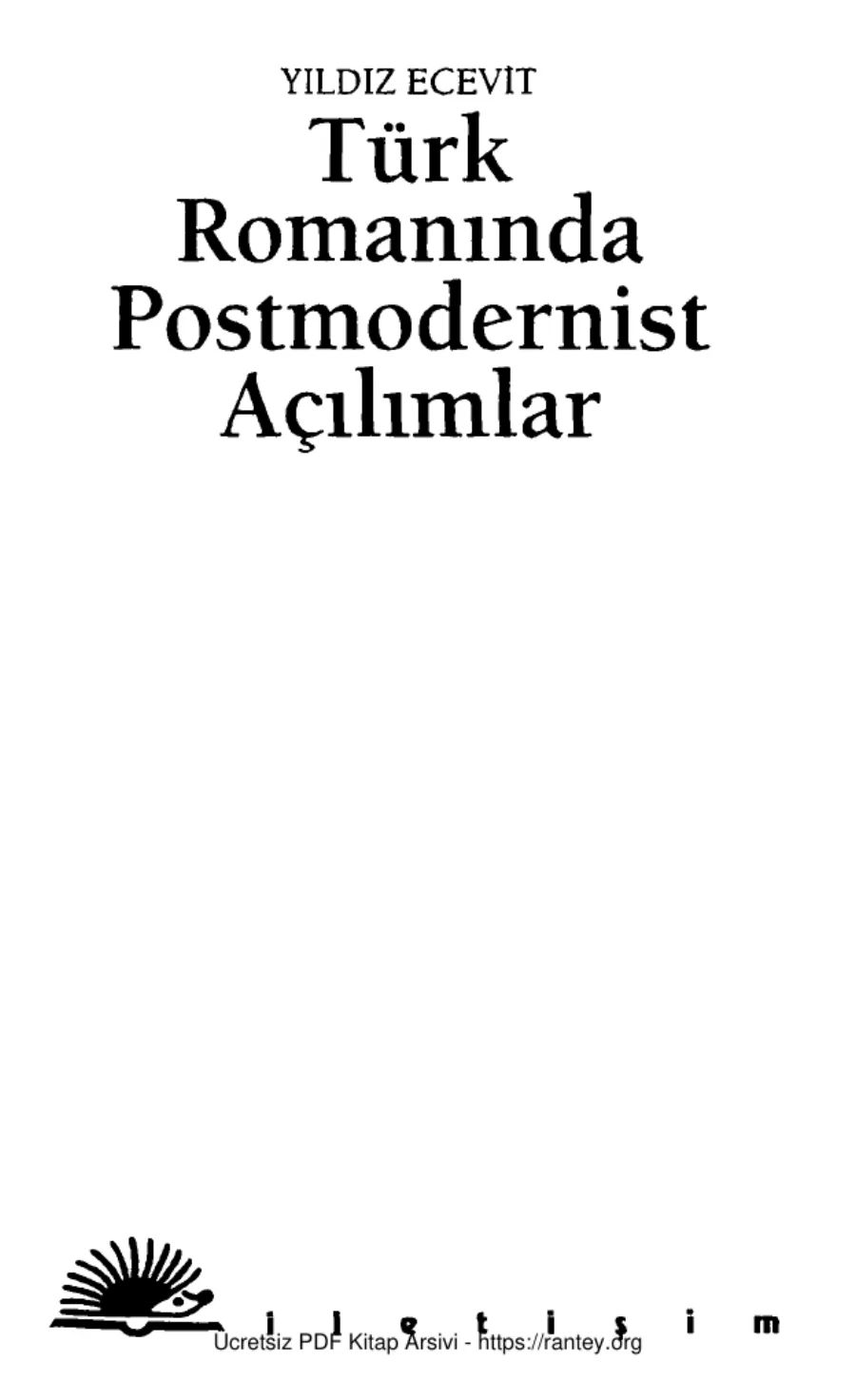 Türk Romanında Postmodern Yaklaşımlar kapak görseli