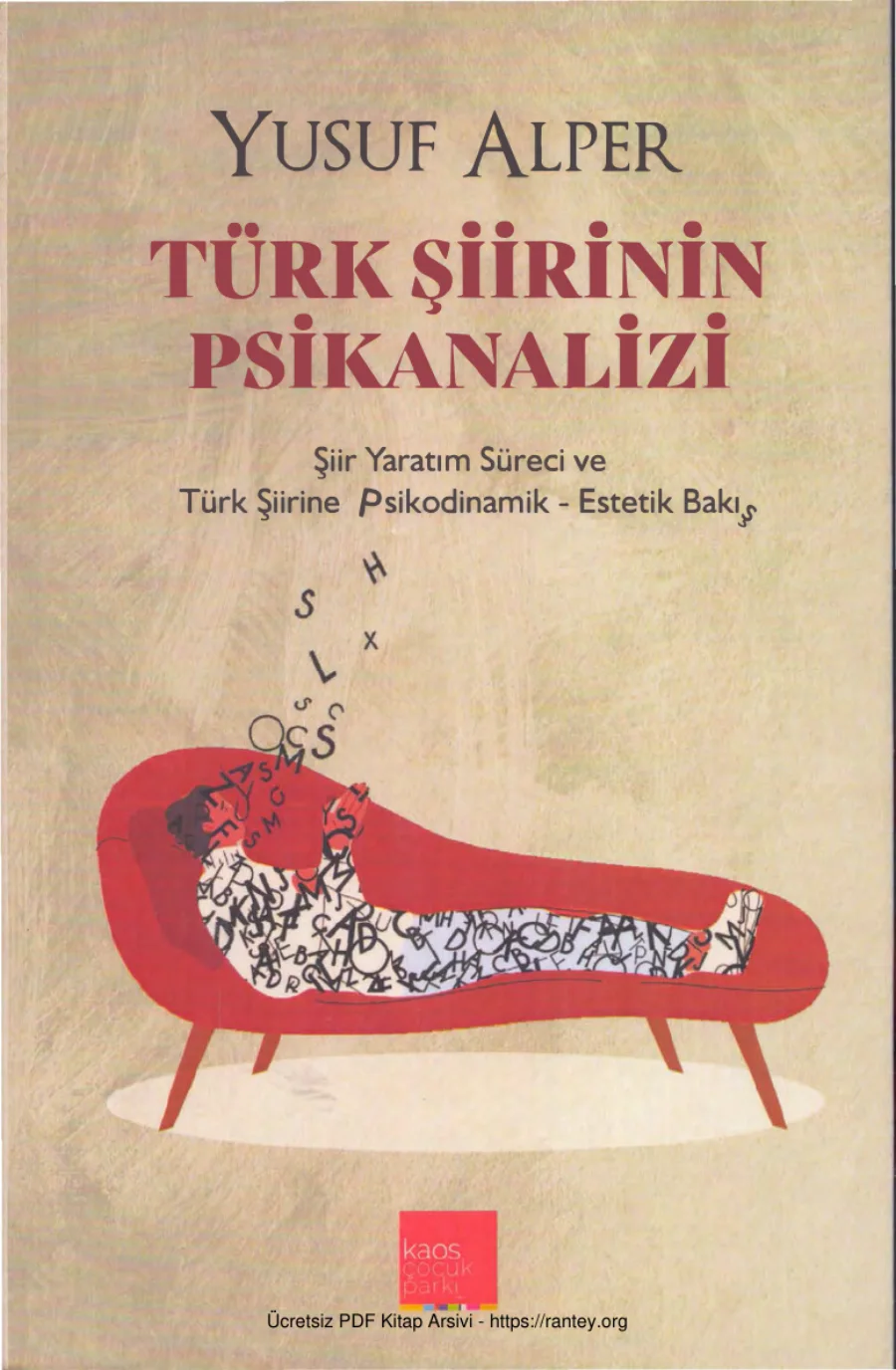 Türk Şiirinin Psikanalizi Kaos Yayınları kapak görseli