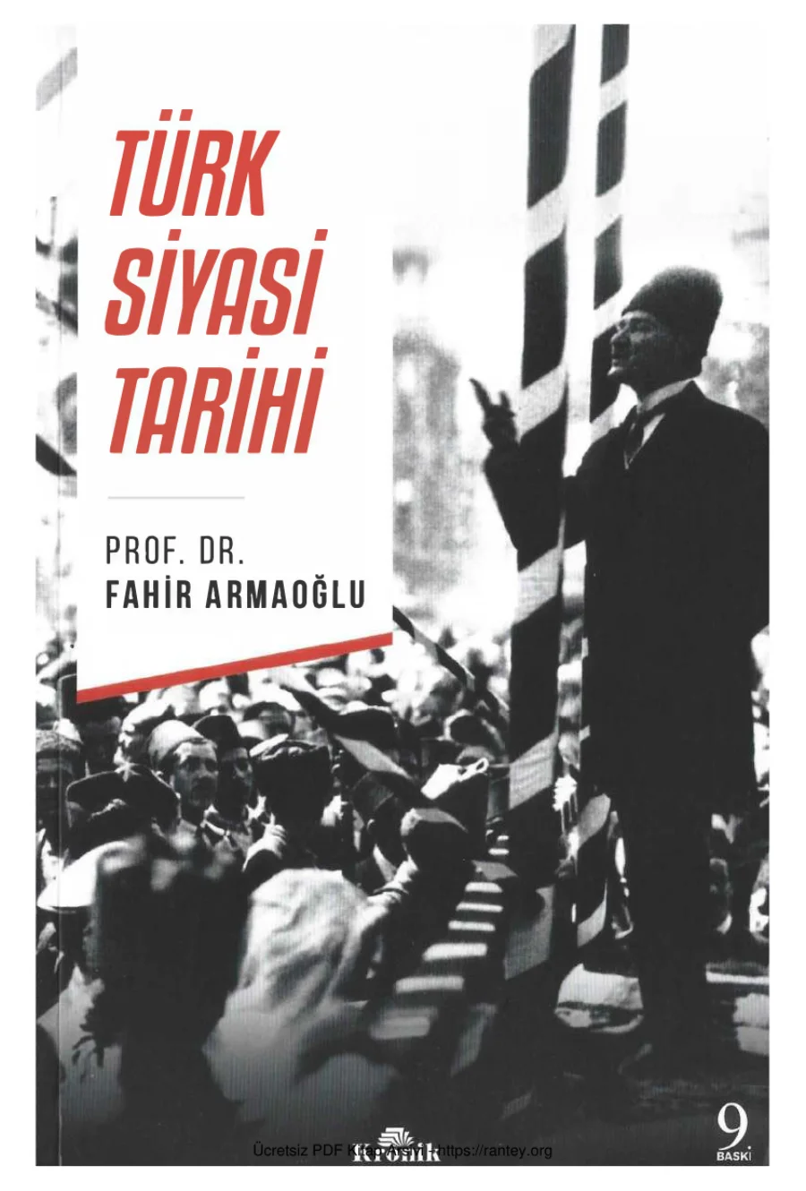 Türk Siyasi Tarihi kapak görseli