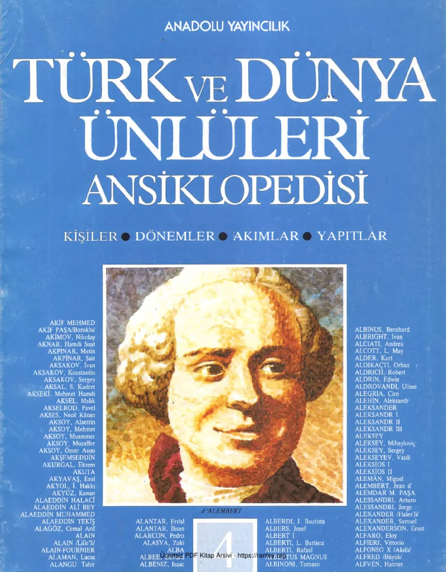 Türk ve Dünya Ünlüleri Ansiklopedisi Cilt 04 kapak görseli