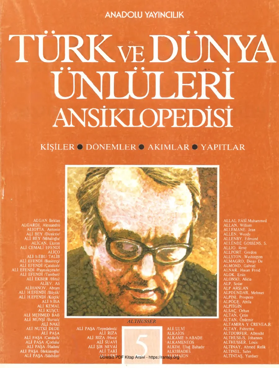 Türk ve Dünya Ünlüleri Ansiklopedisi Cilt 05 kapak görseli