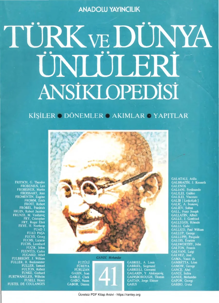Türk ve Dünya Ünlüleri Ansiklopedisi Cilt 41 kapak görseli