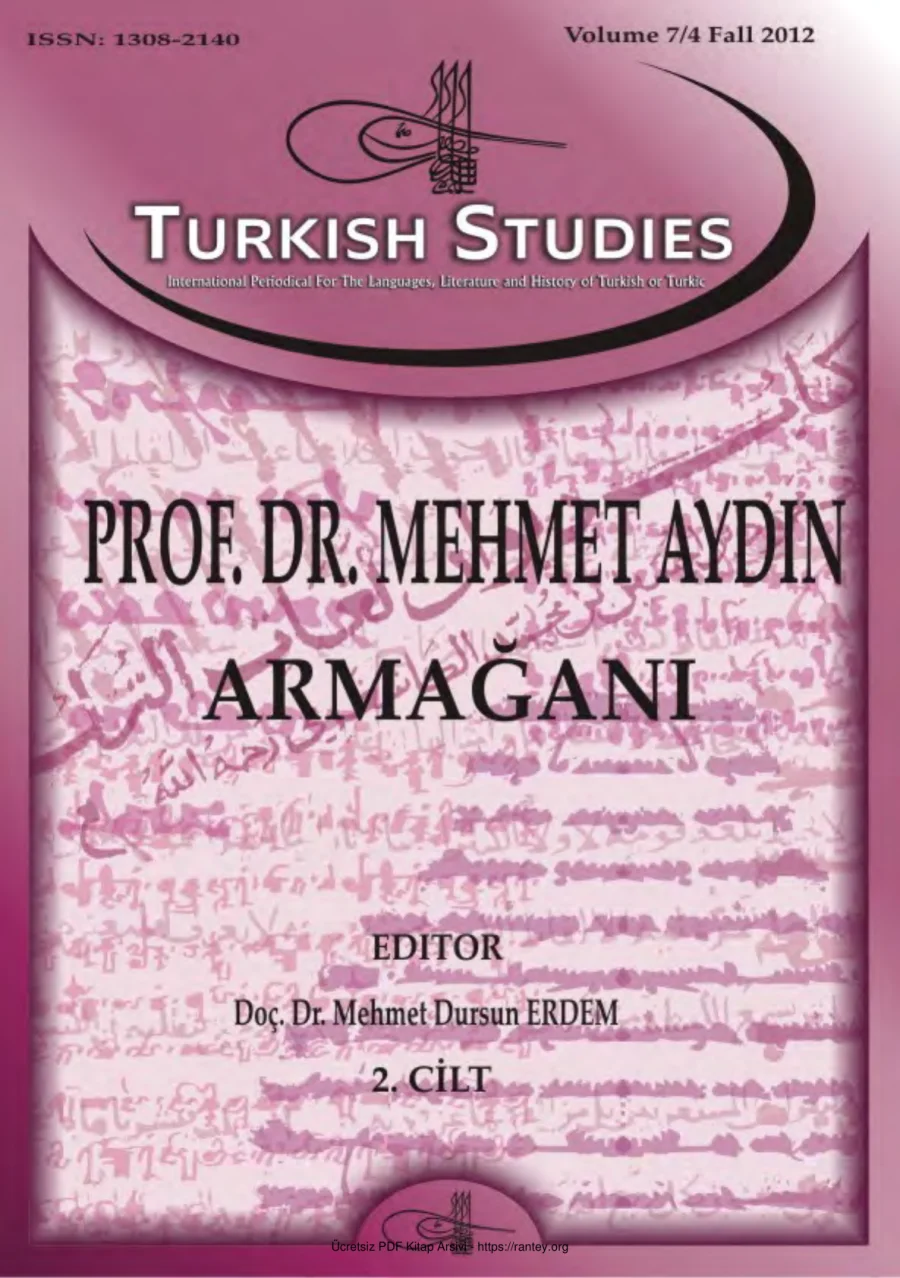 Turkish Studies Cilt 07 Sayi 04 II kapak görseli