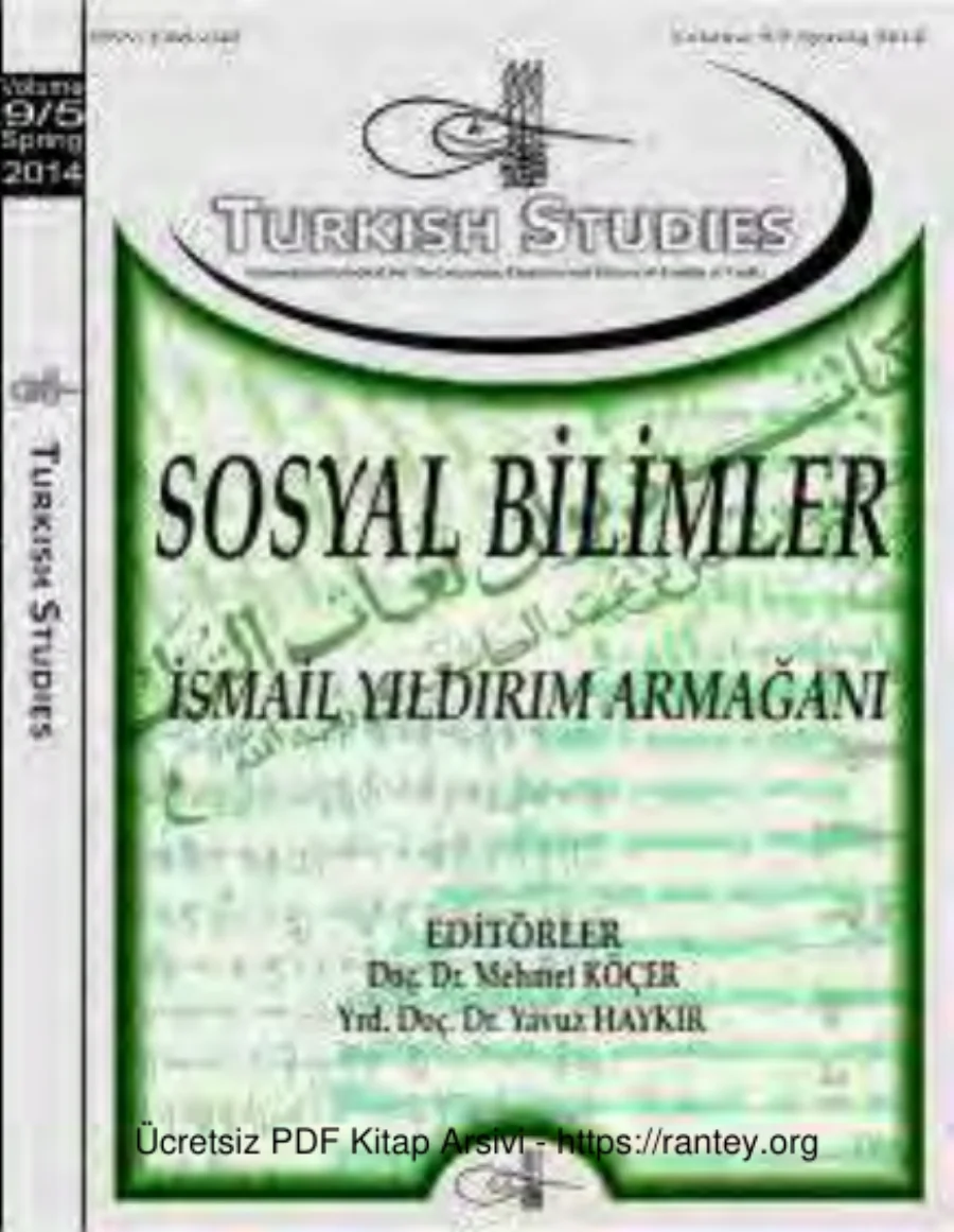 Turkish Studies Cilt 09 Sayı 05 kapak görseli