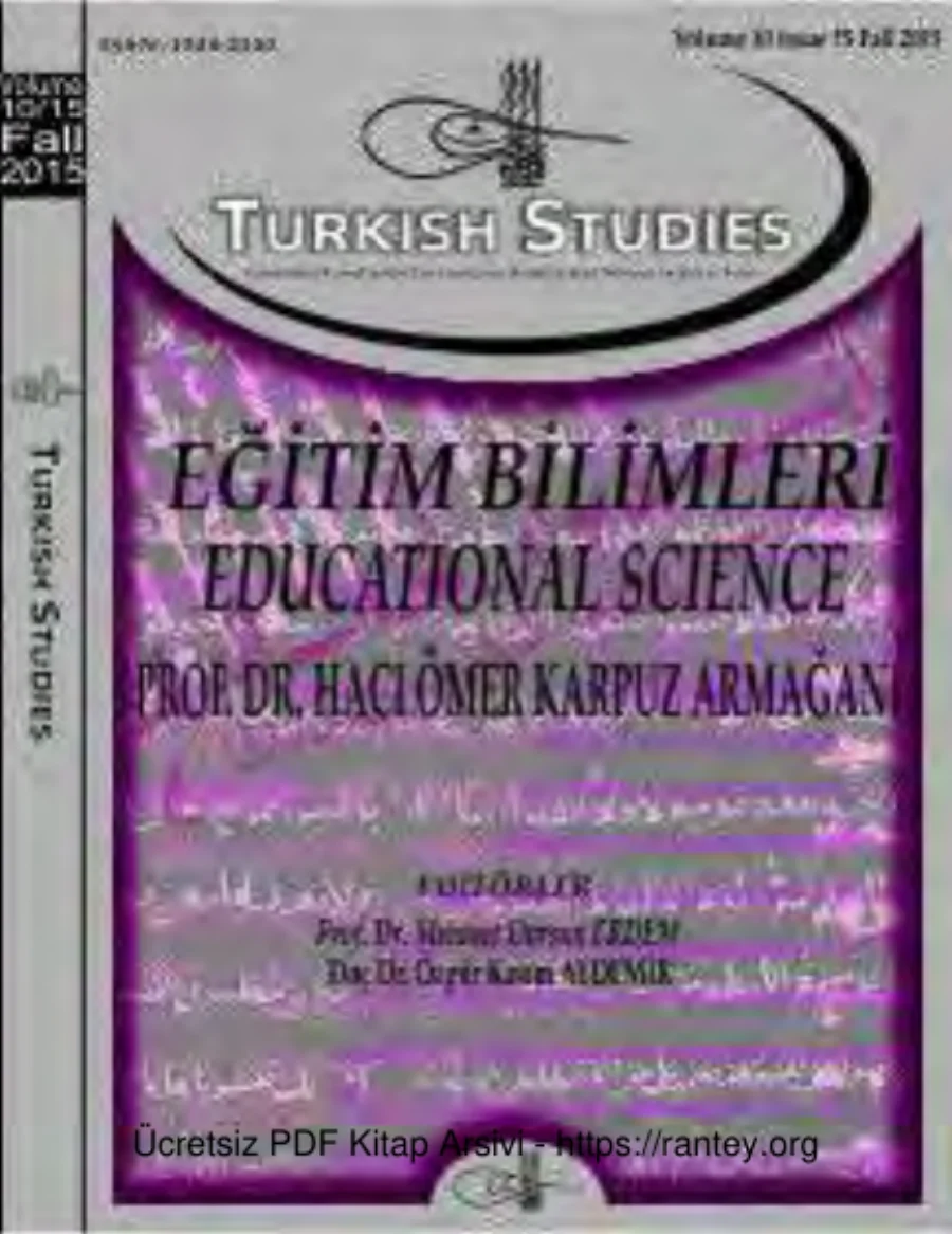 Turkish Studies Cilt 10 Sayı 15 kapak görseli