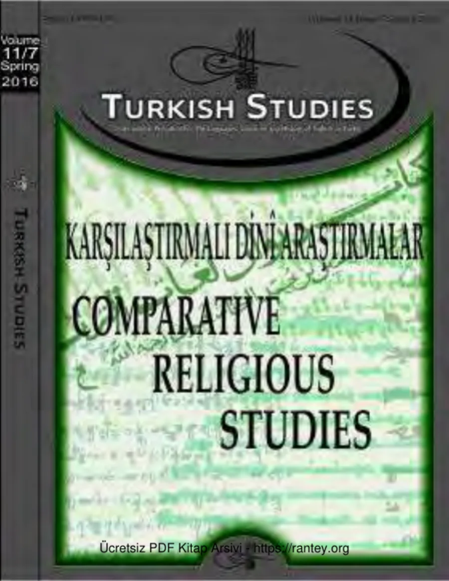 Turkish Studies Cilt 11 Sayı 07 kapak görseli