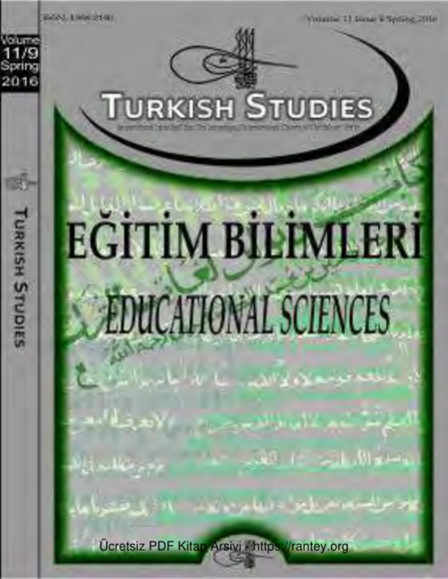 Turkish Studies Cilt 11 Sayı 09 kapak görseli