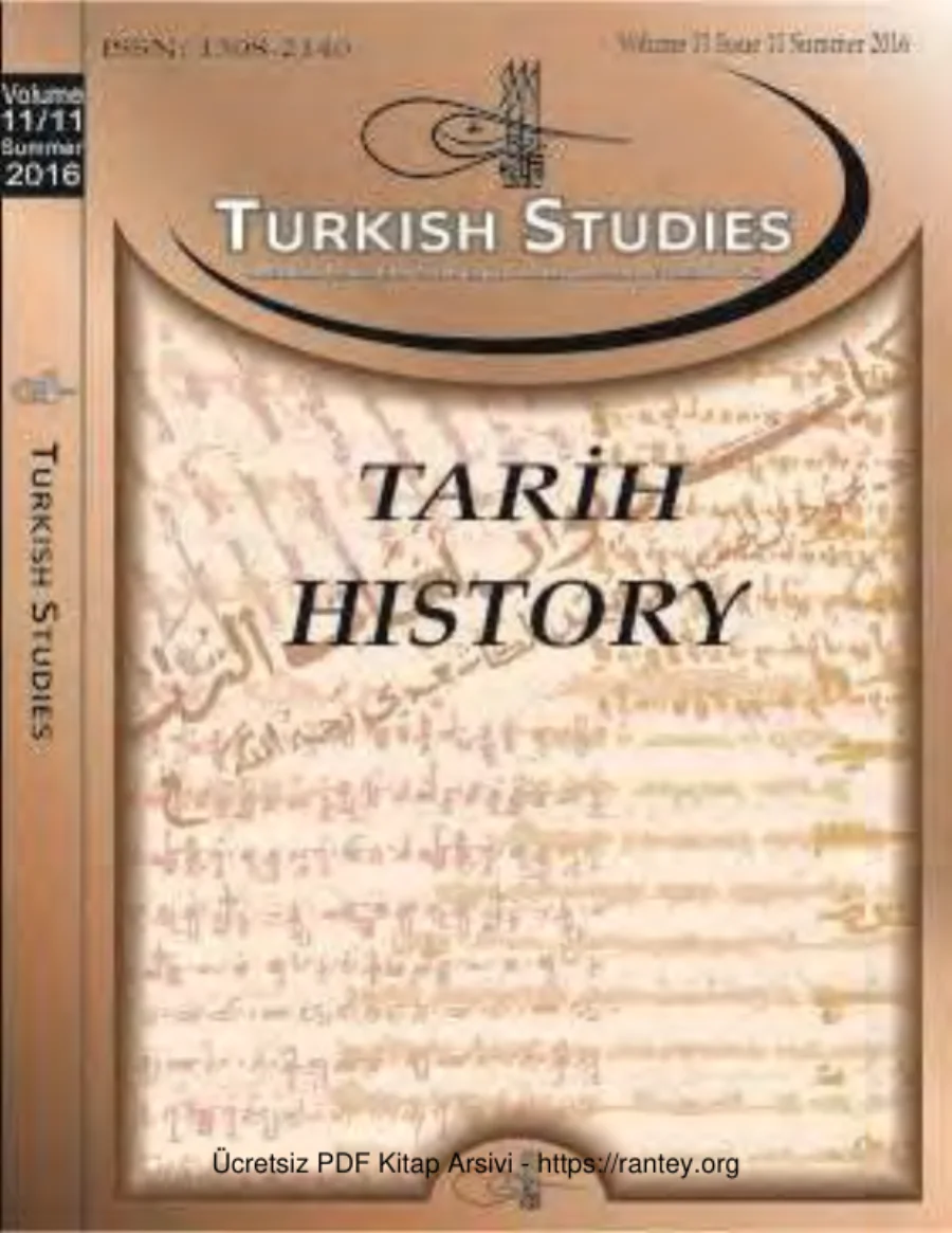 Turkish Studies Cilt 11 Sayı 11 kapak görseli