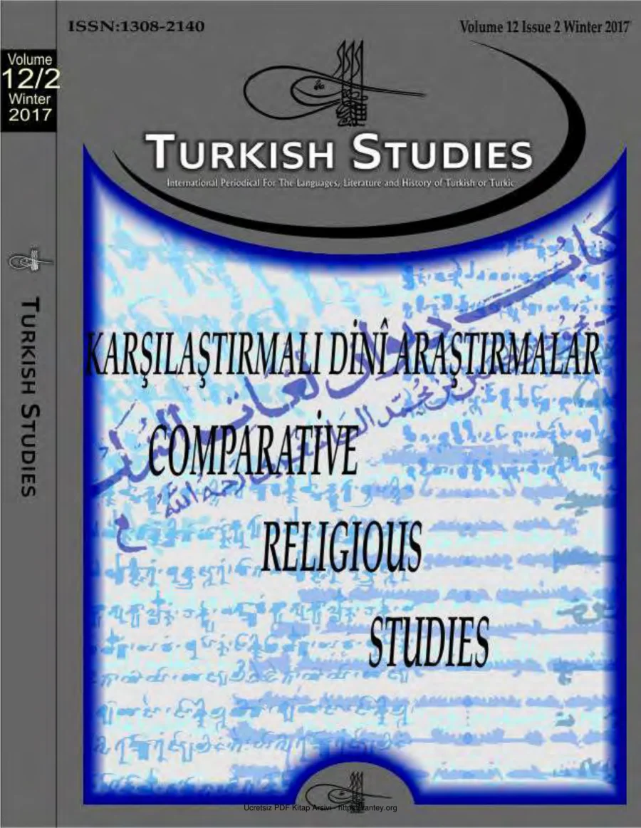 Turkish Studies Cilt 12 Sayı 02 kapak görseli
