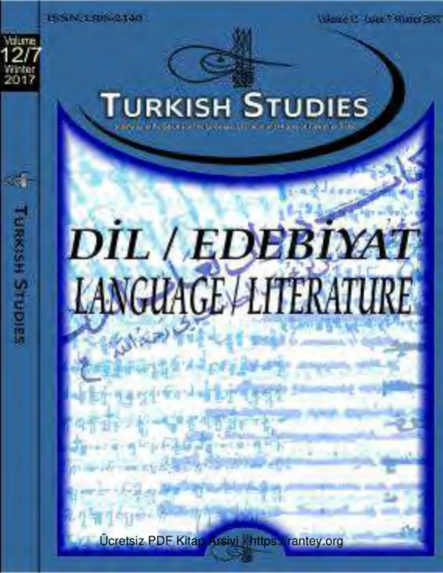 Turkish Studies Cilt 12 Sayı 07 kapak görseli