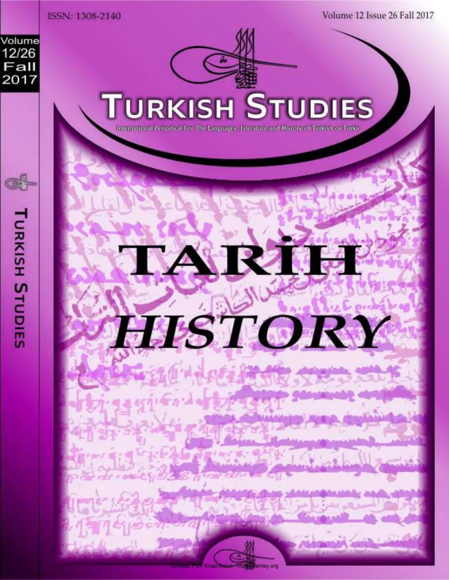 Turkish Studies Cilt 12 Sayı 26 kapak görseli