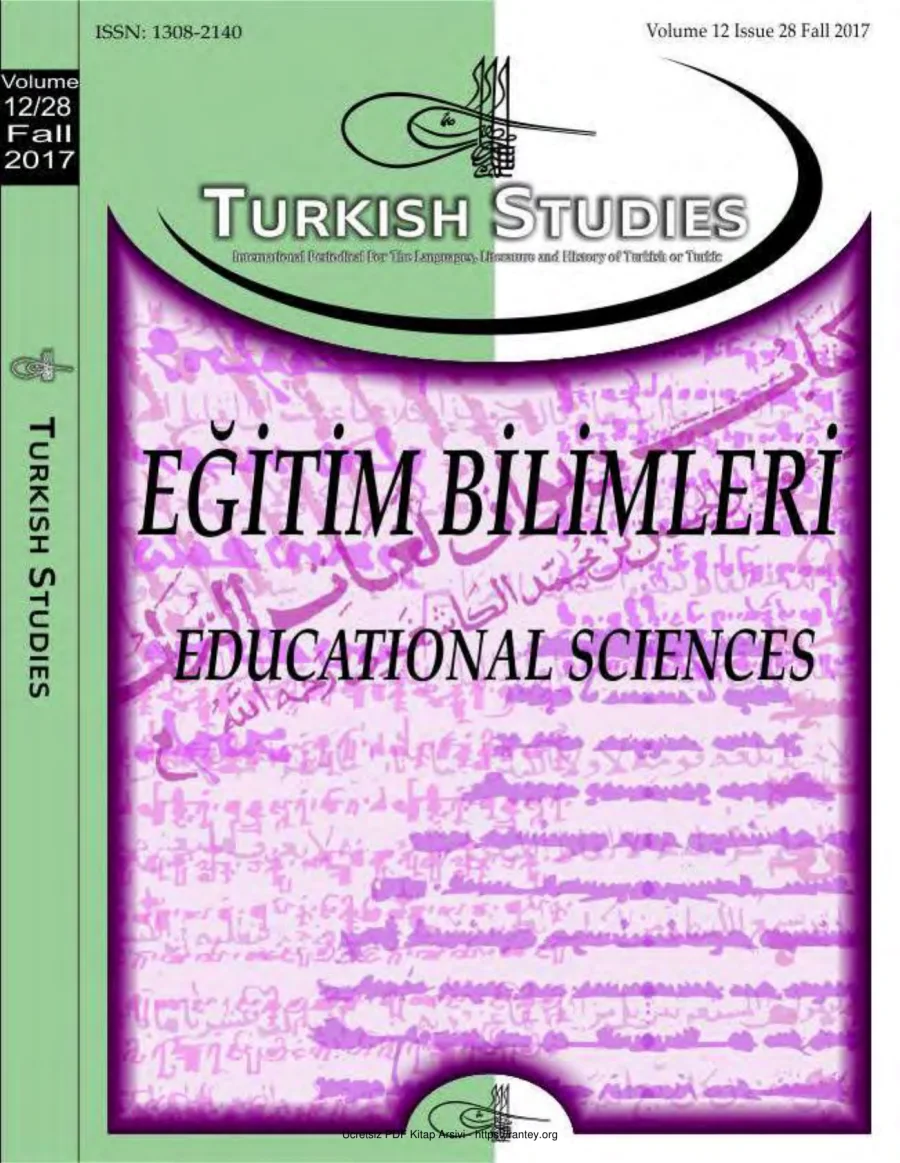 Turkish Studies Cilt 12 Sayı 28 kapak görseli