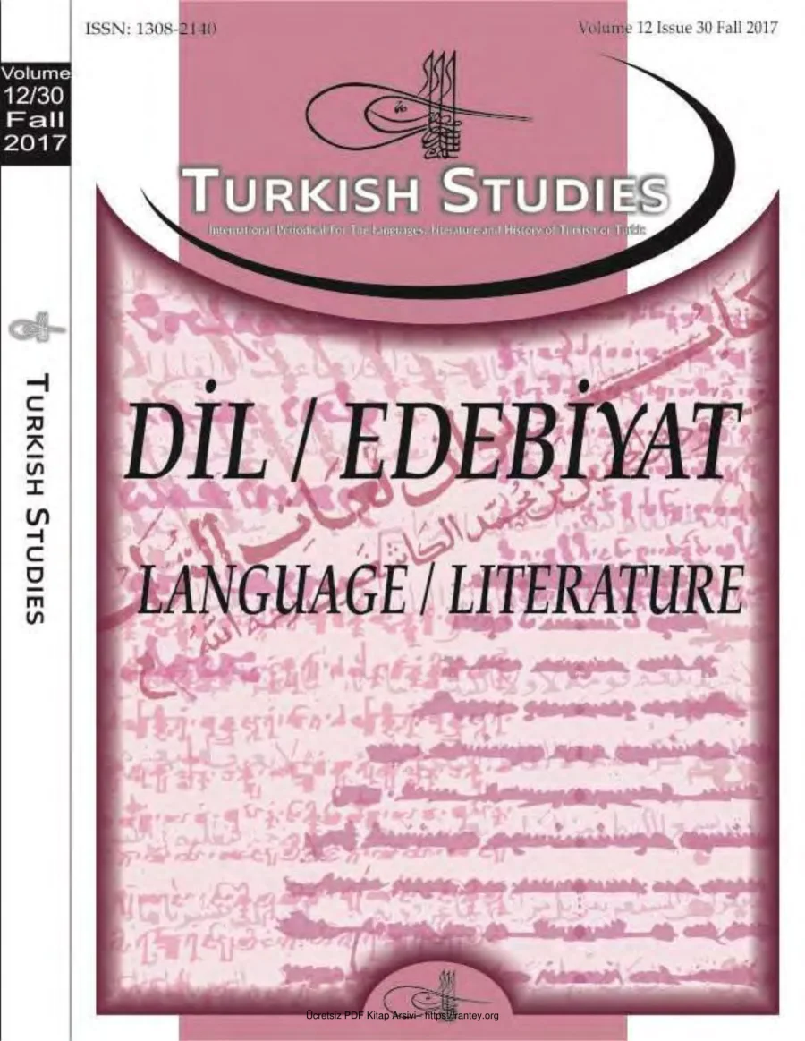 Turkish Studies Cilt 12 Sayı 30 kapak görseli