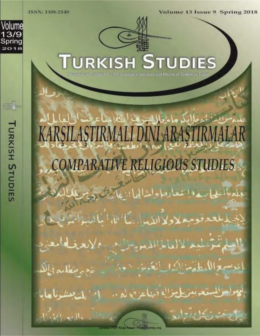 Turkish Studies Cilt 13 Sayı 09 kapak görseli