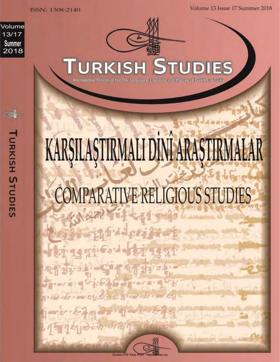 Turkish Studies Cilt 13 Sayı 17 kapak görseli