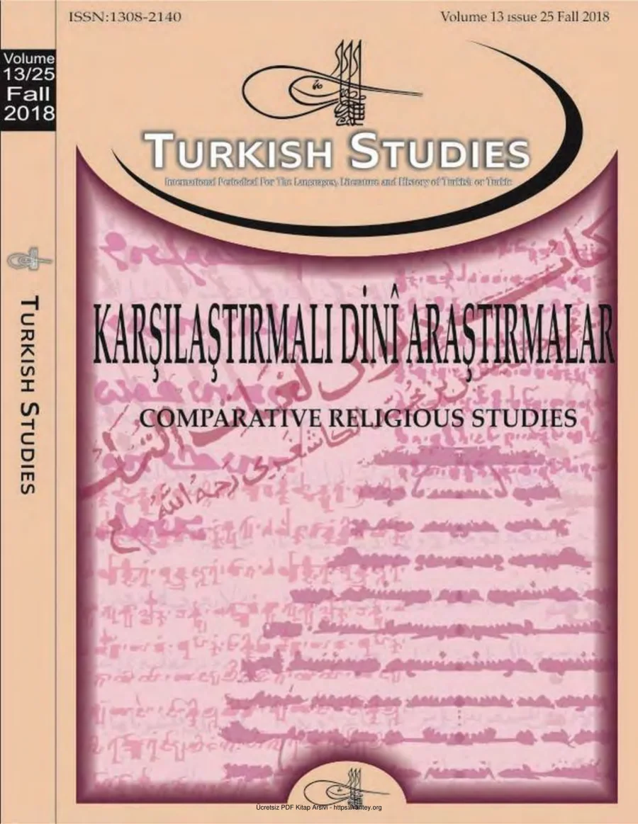 Turkish Studies Cilt 13 Sayı 25 kapak görseli