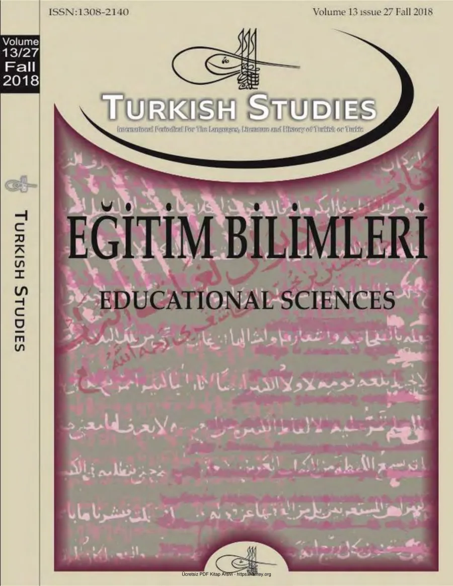 Turkish Studies Cilt 13 Sayı 27 kapak görseli
