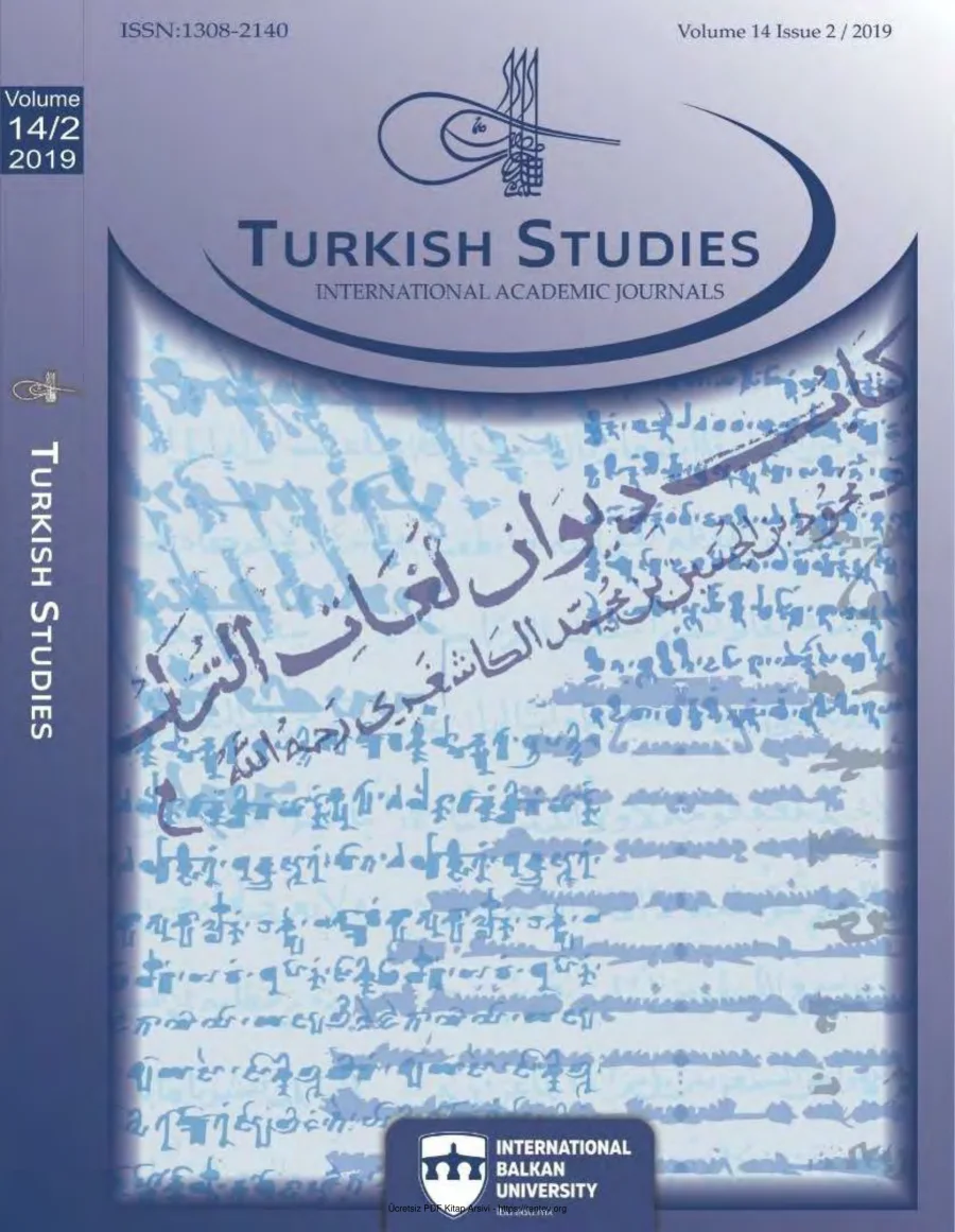 Turkish Studies Cilt 14 Sayı 02 kapak görseli