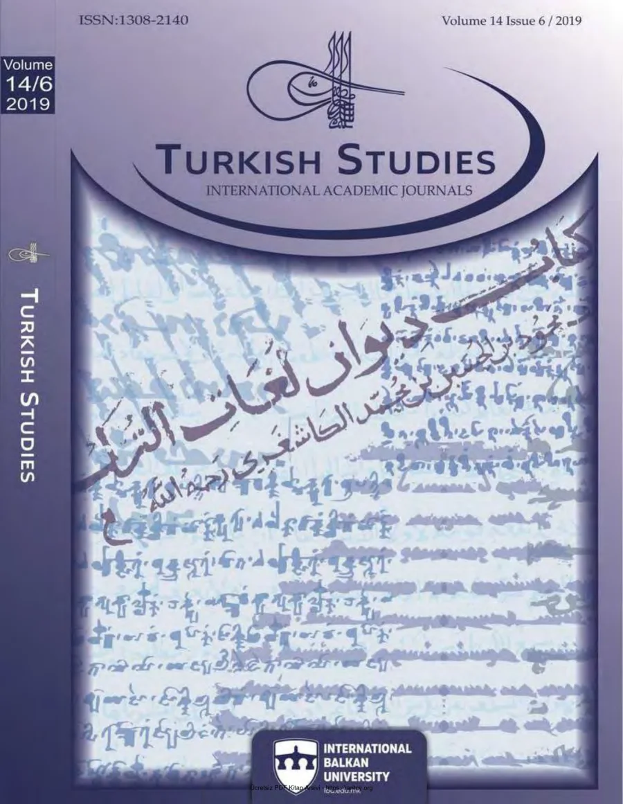 Turkish Studies Cilt 14 Sayı 06 kapak görseli