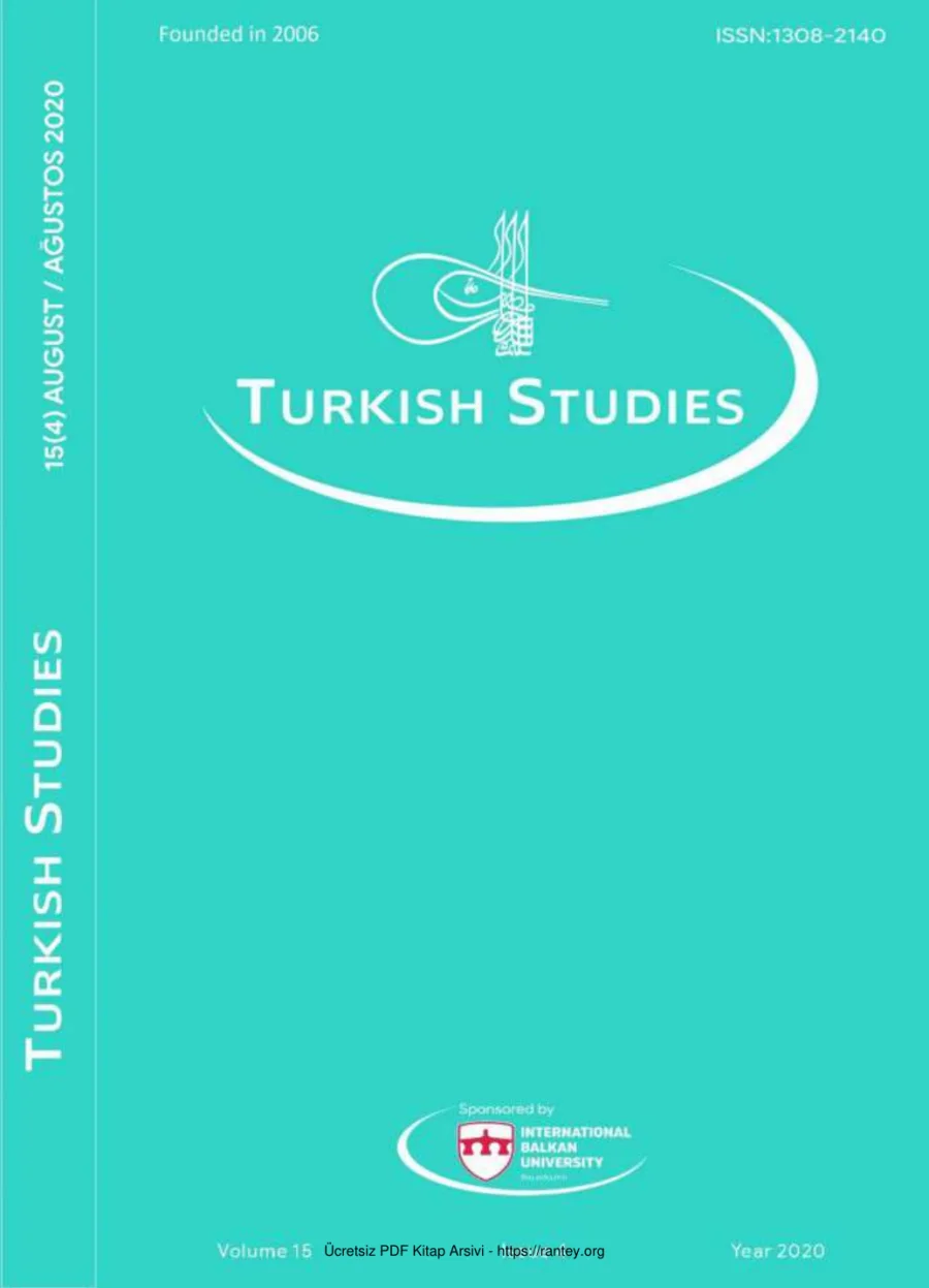 Turkish Studies Cilt 15 Sayı 04 kapak görseli