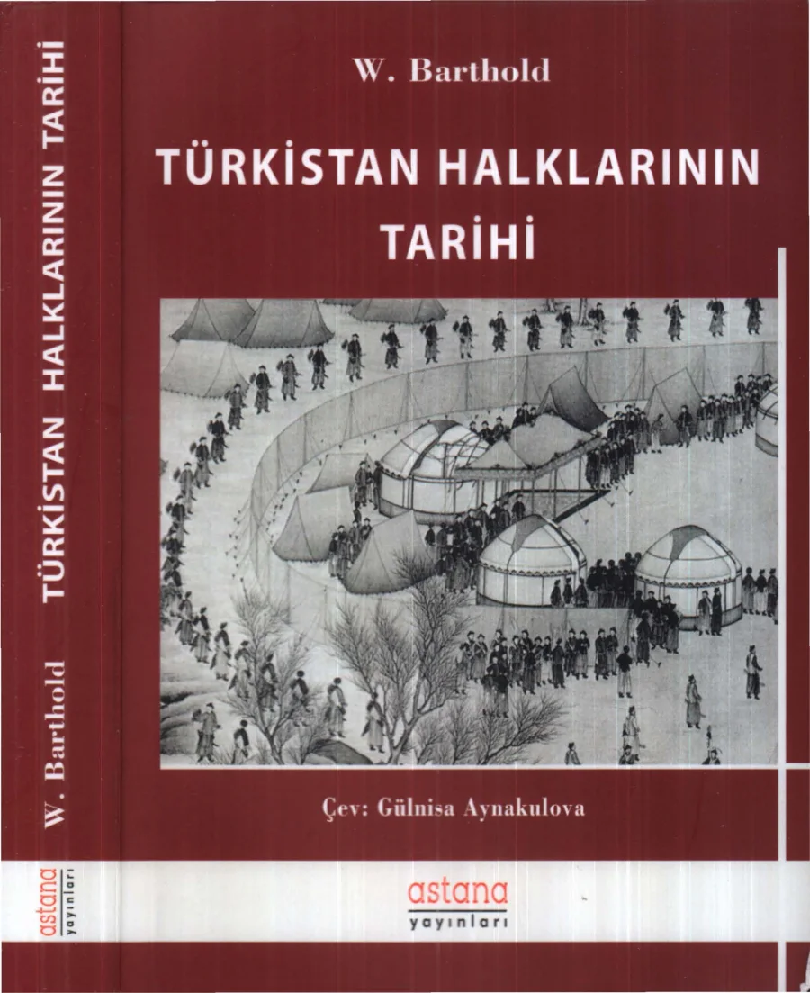 Türkistan Halklarının Tarihi Astana Yayınları kapak görseli