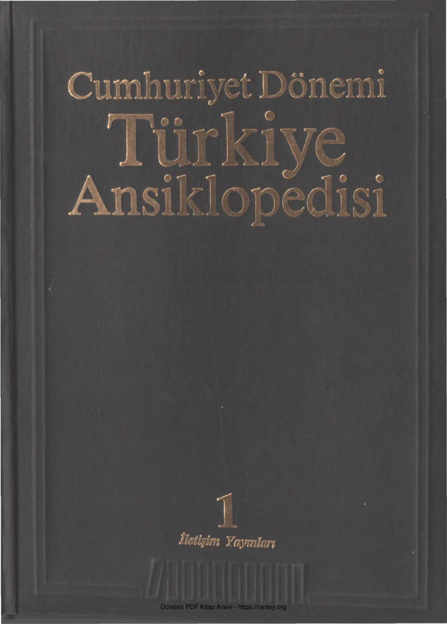Türkiye Ansiklopedisi 01 kapak görseli