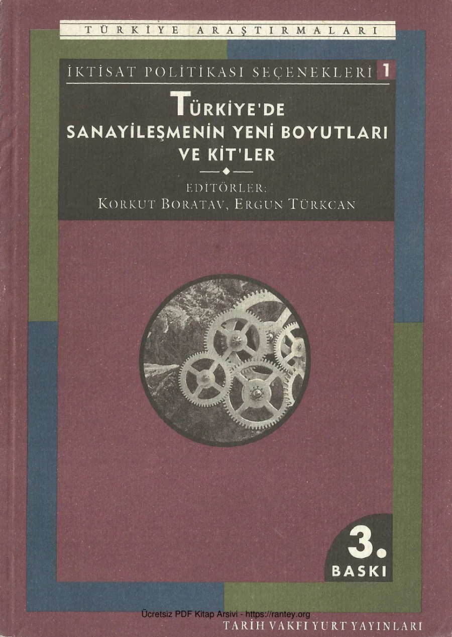Türkiye'de Sanayileşmenin Yeni Boyutları ve KİT'ler kapak görseli