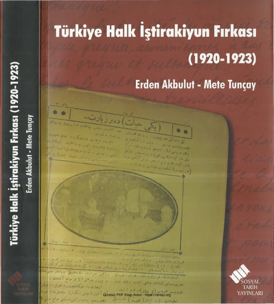 Türkiye Halk İştirakiyun Fırkası 1920 1923 kapak görseli