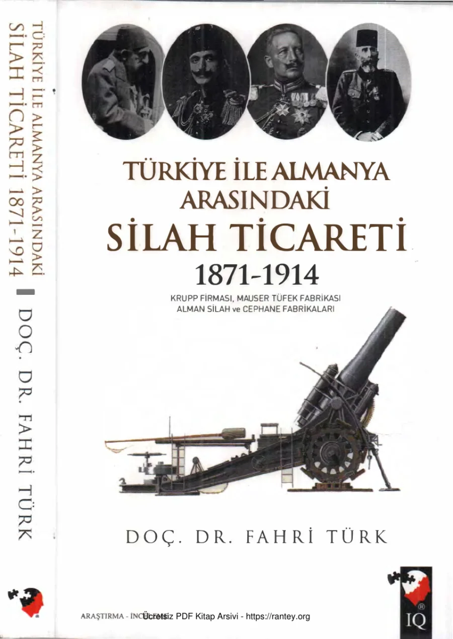 Türkiye ile Almanya Arasındaki Silah Ticareti 1871 1914 IQ Yayınları kapak görseli