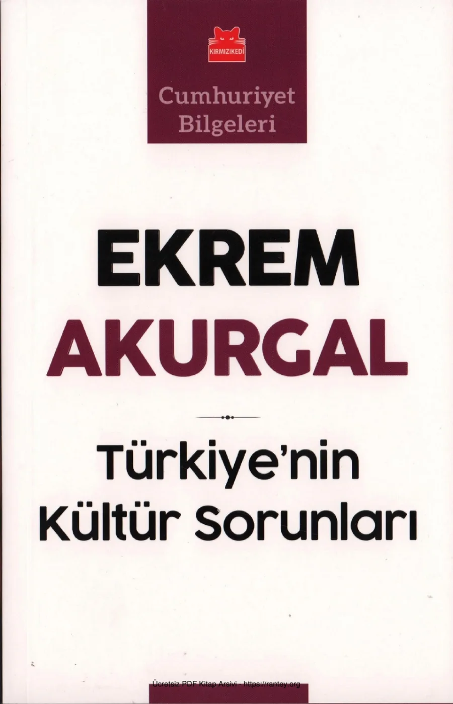 Türkiye'nin Kültür Sorunları kapak görseli