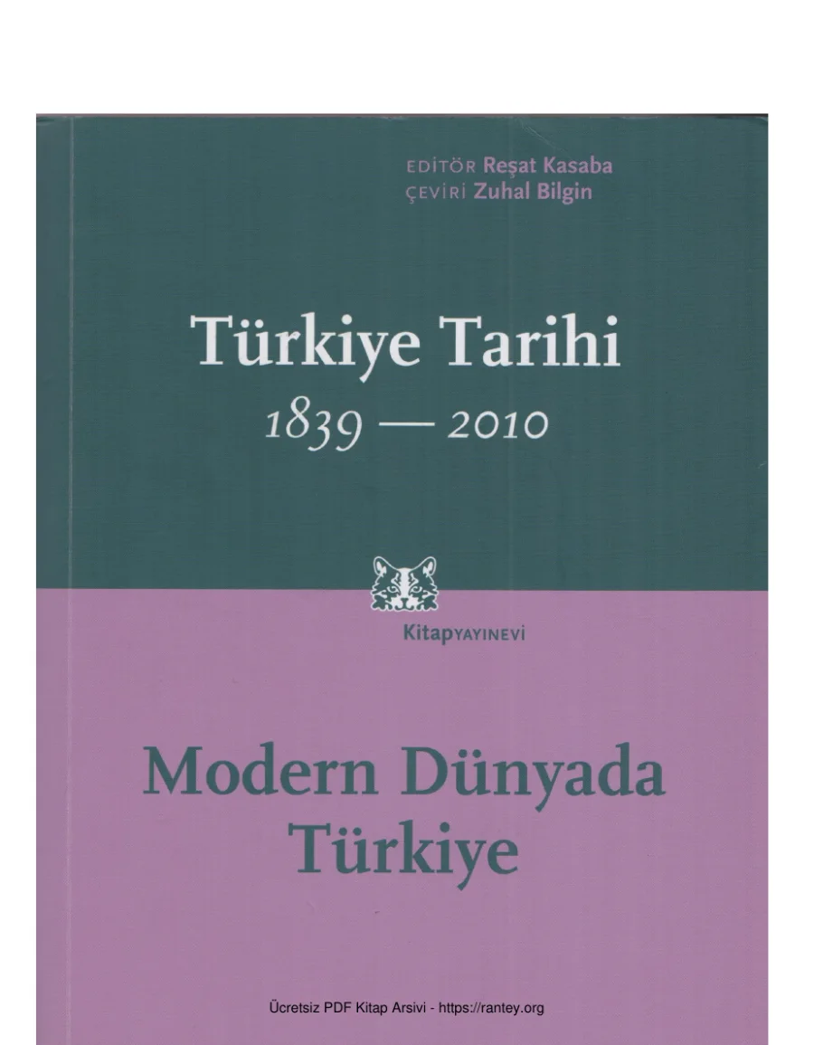 Türkiye Tarihi 4 1839 2010 kapak görseli
