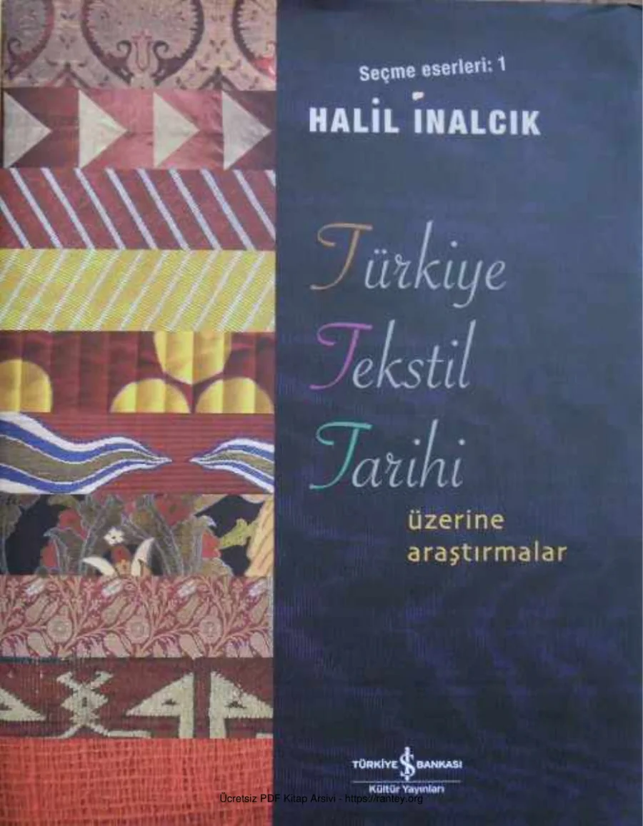 Türkiye Tekstil Tarihi Üzerine Araştırmalar kapak görseli