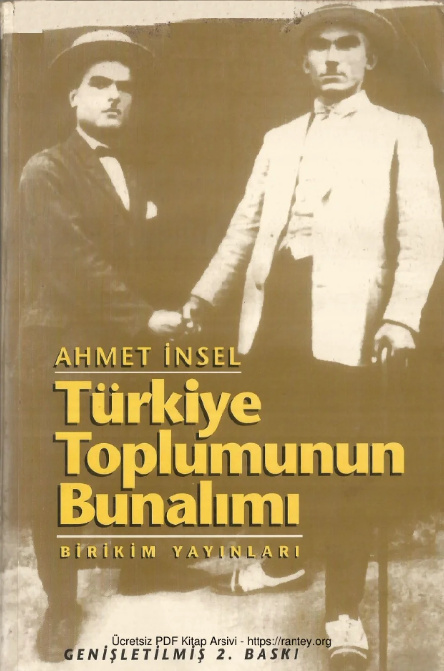 Türkiye Toplumunun Bunalımı kapak görseli