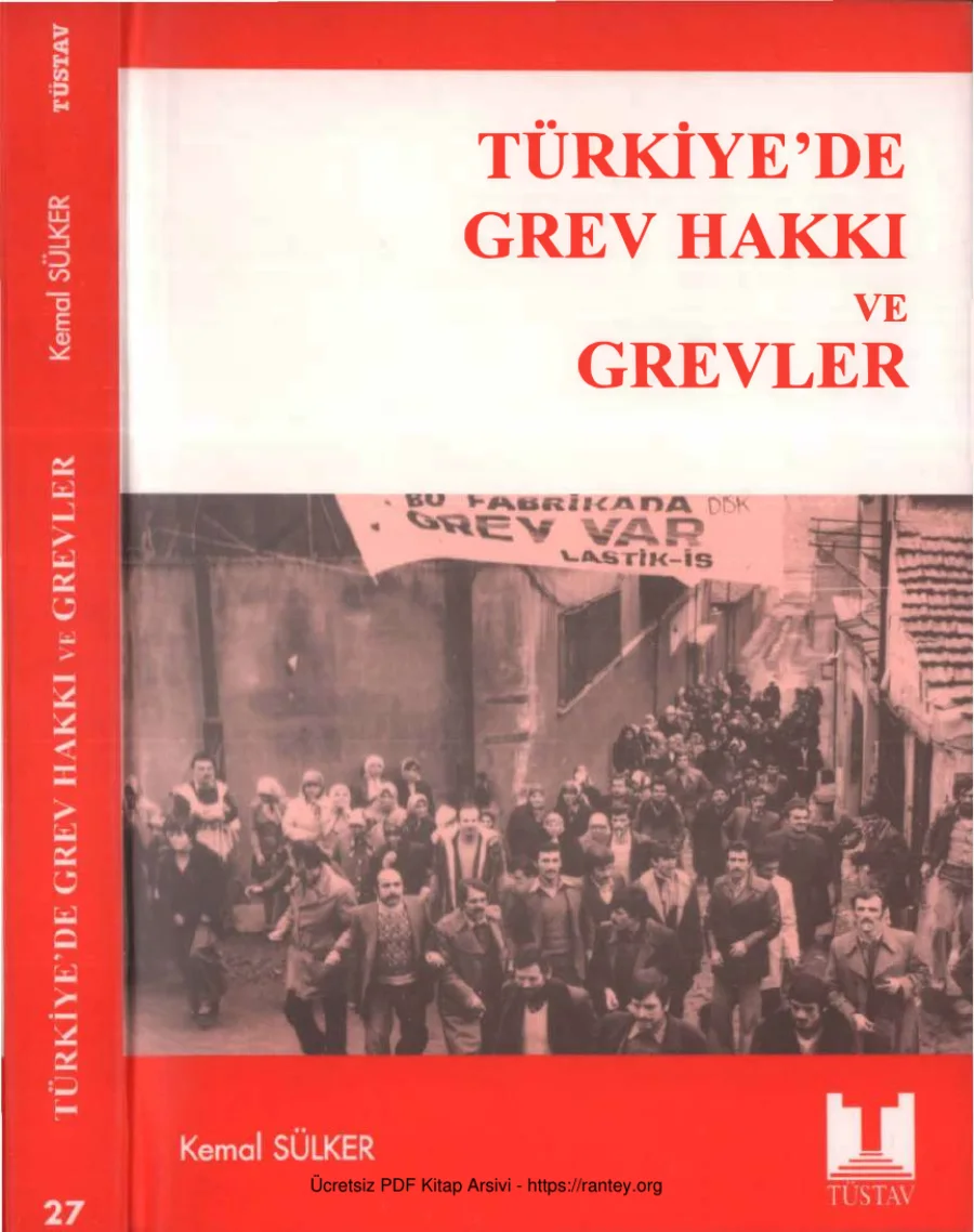 Türkiyede Grev Hakkı ve Grevler kapak görseli