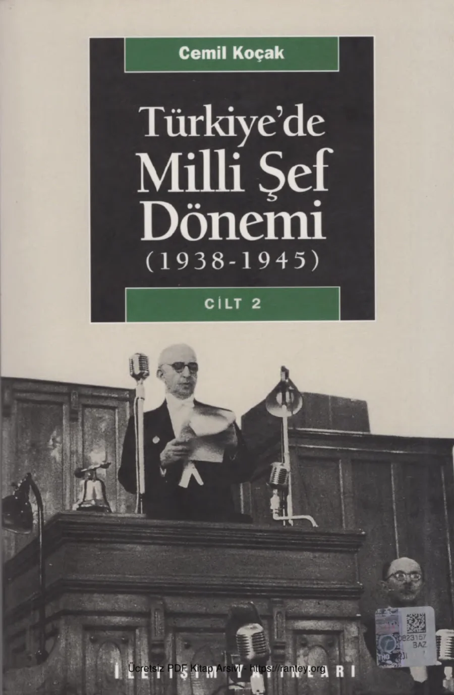Türkiyede Mill Şef Dönemi Cilt 2 kapak görseli