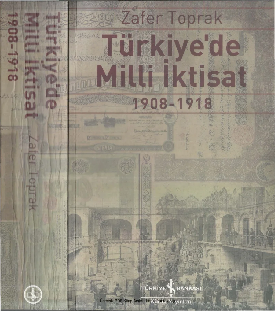 Türkiyede Milli İktisat 1908 kapak görseli