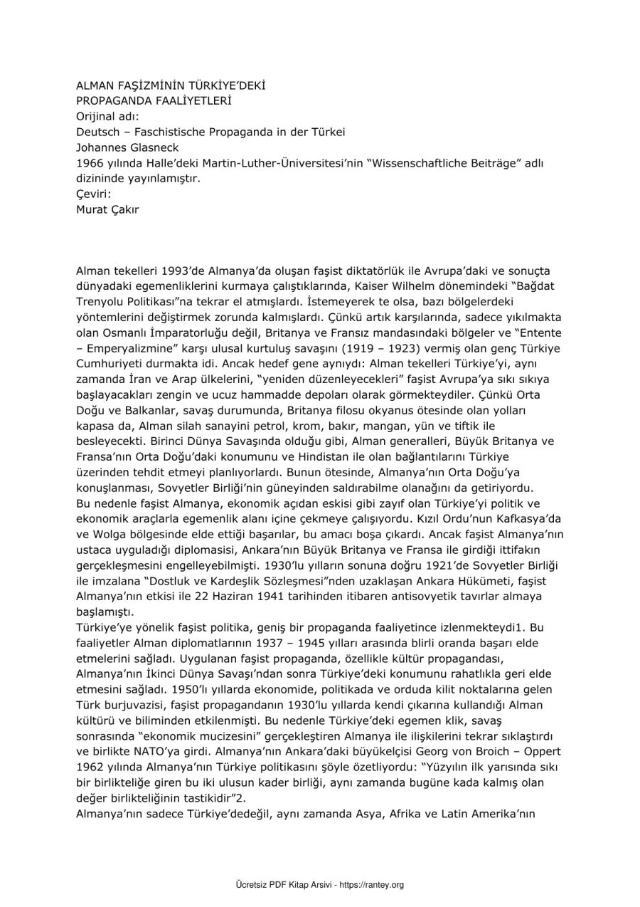 Türkiyede Propaganda Faaliyetleri kapak görseli